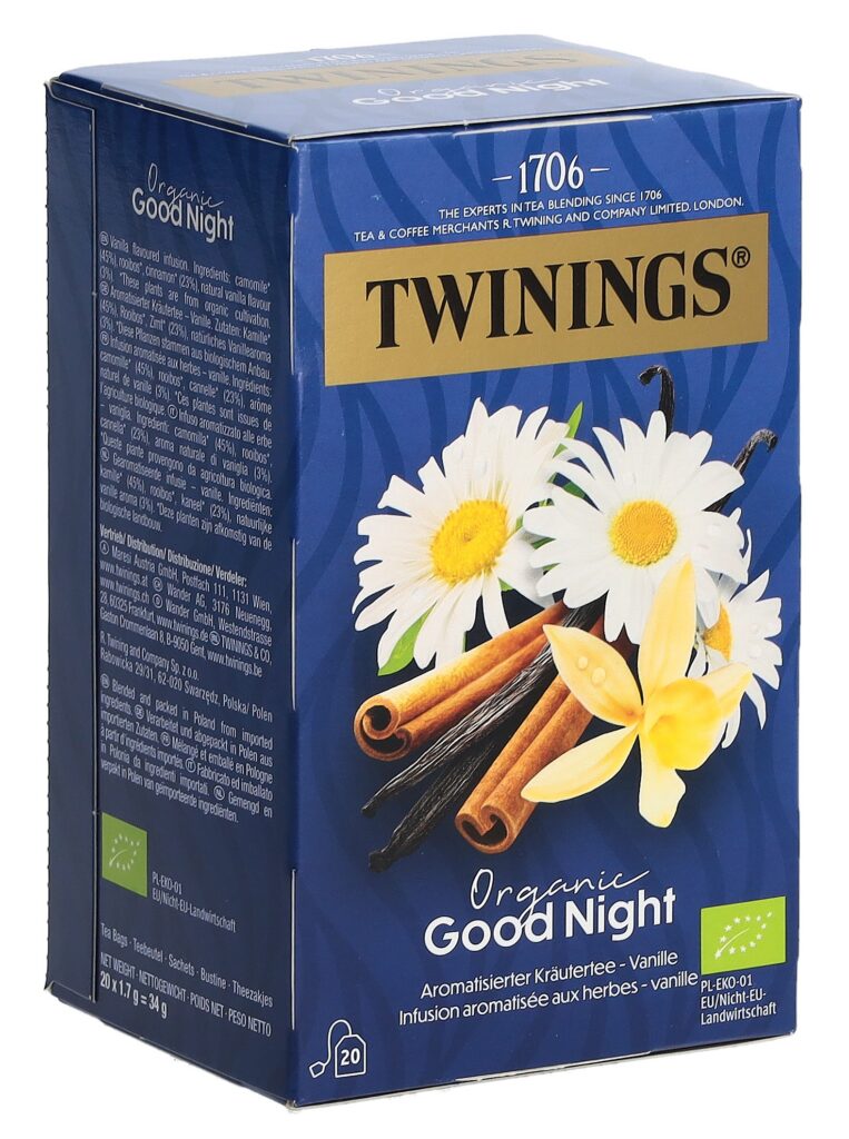 TWININGS Bonne Nuit bio (n) 20 sach 1.7 g