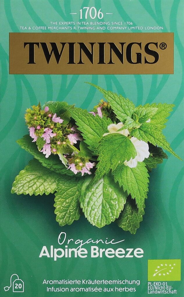 TWININGS Brise Alpine bio 20 sach 1.8 g