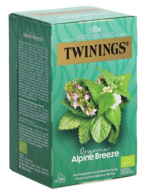 TWININGS Brise Alpine bio 20 sach 1.8 g