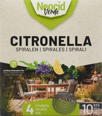 NEOCID VERDE citronella spirales 10 pce