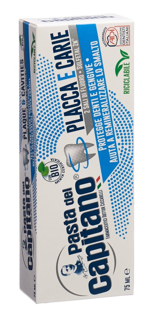 PASTA DEL CAPITANO plaque et caries tb 75 ml