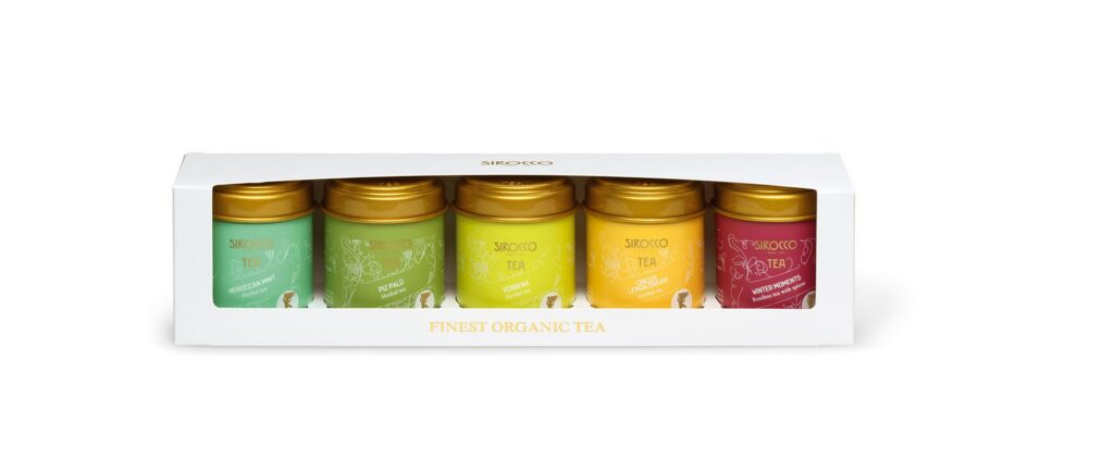 SIROCCO bte thé small set Herbal Harmony Sel 5pce