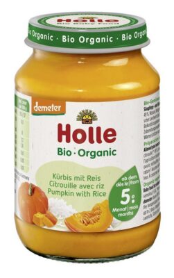 HOLLE citrouille avec riz 190 g