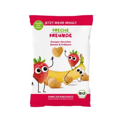 FRECHE FREUNDE coeur croustilla ban&frai sach 30 g