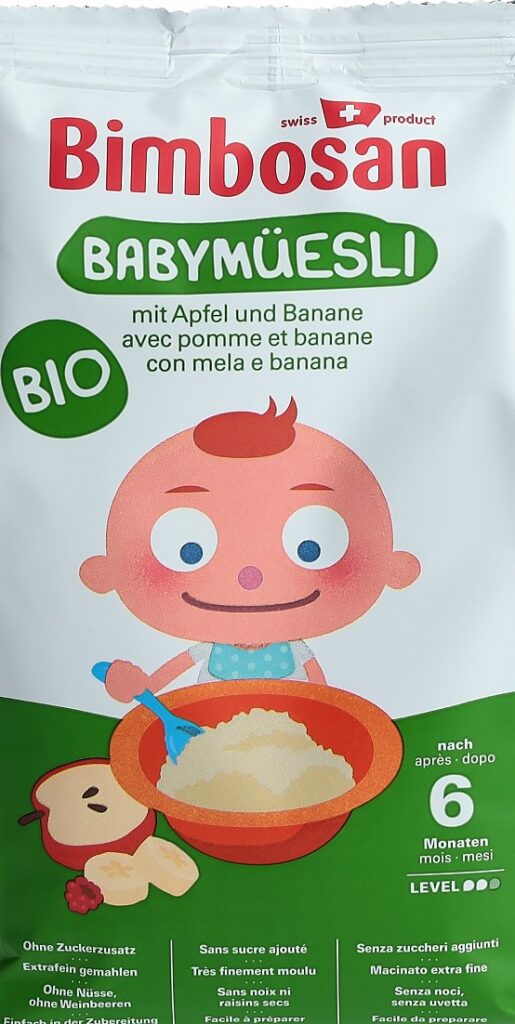 BIMBOSAN Bio Babymüesli sach 400 g