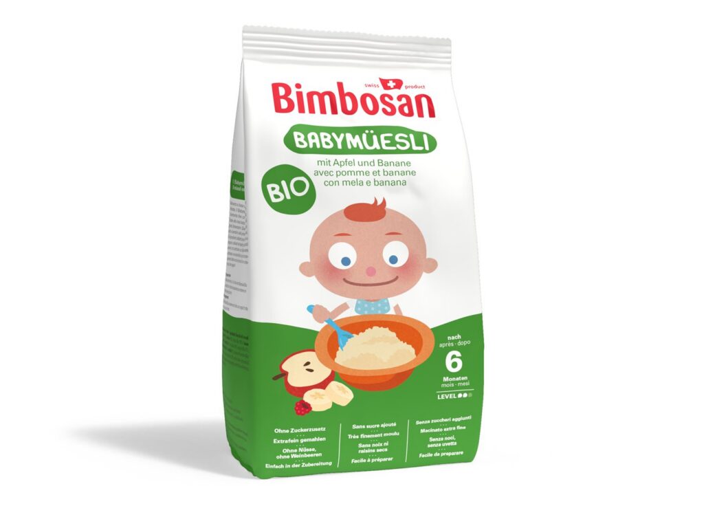 BIMBOSAN Bio Babymüesli sach 400 g