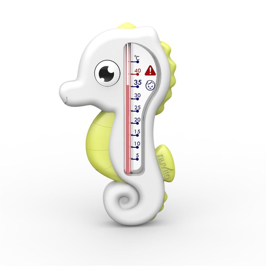 NUVITA thermomètre de bain hippocampe vert