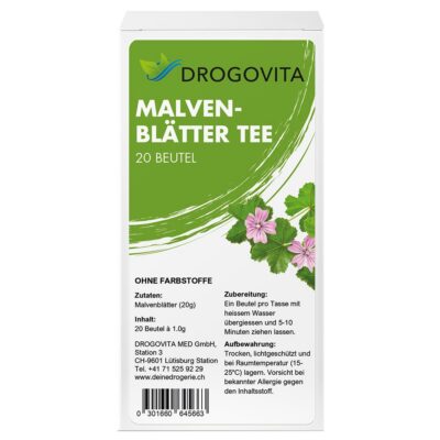 DROGOVITA tisane de mauve sach 20 pce
