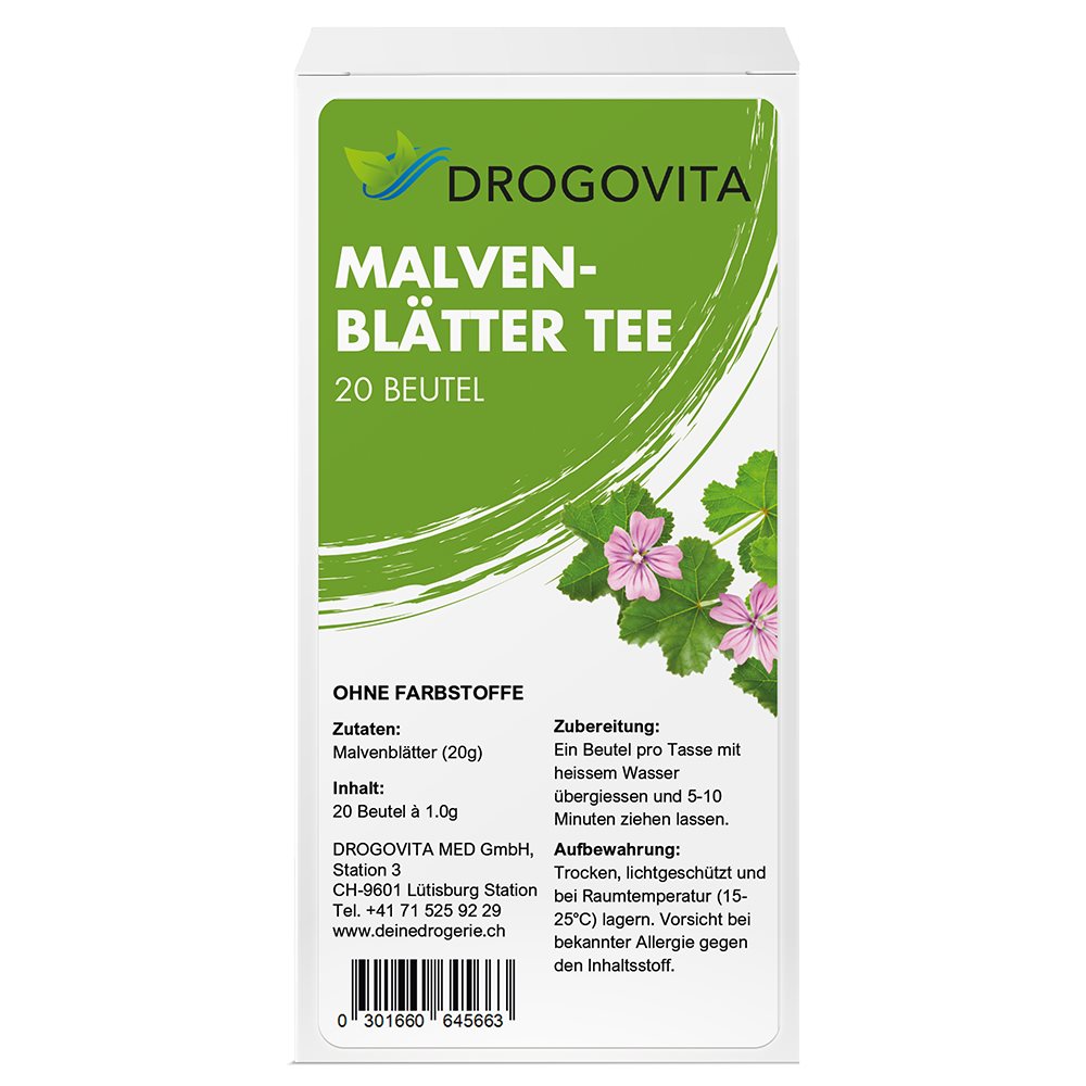 DROGOVITA tisane de mauve sach 20 pce