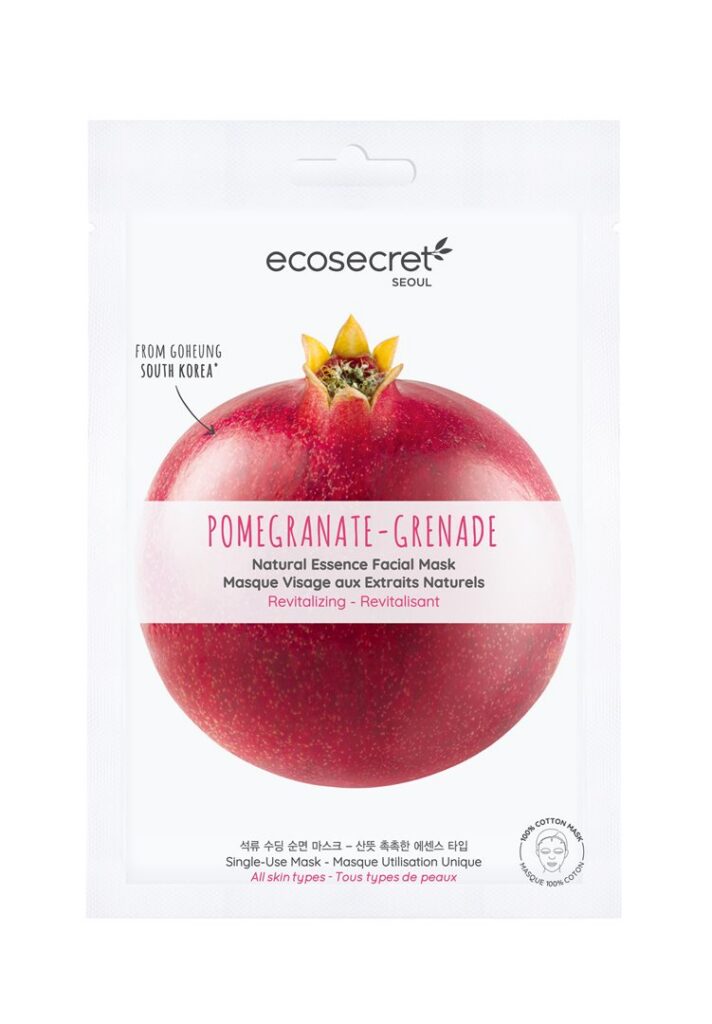 ECOSECRET masque visage revitali grenade 20 ml