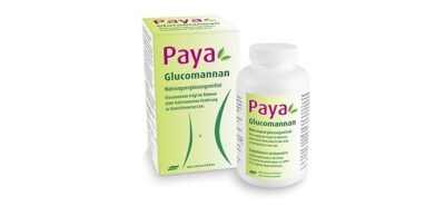 PAYA Glucomannan caps 500 mg bte 180 pce