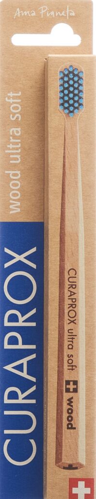 CURAPROX wood ultra soft toothbrush carton