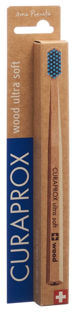 CURAPROX wood ultra soft toothbrush carton