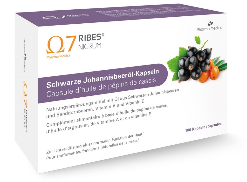 RIBES NIGRUM huile pépins de cassis caps 180 pce