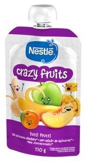 NESTLE Crazy Fruits 12m sach 110 g