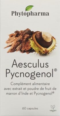 PHYTOPHARMA Aesculus Pycnogenol caps bte 60 pce