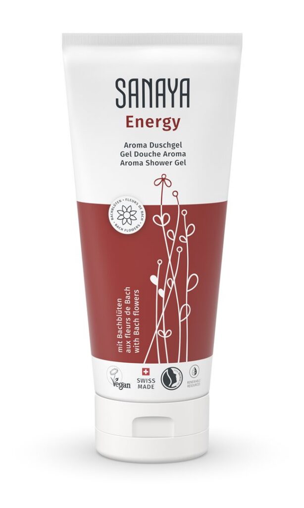 SANAYA aroma&fl Bach gel douche Energy tb 200 ml
