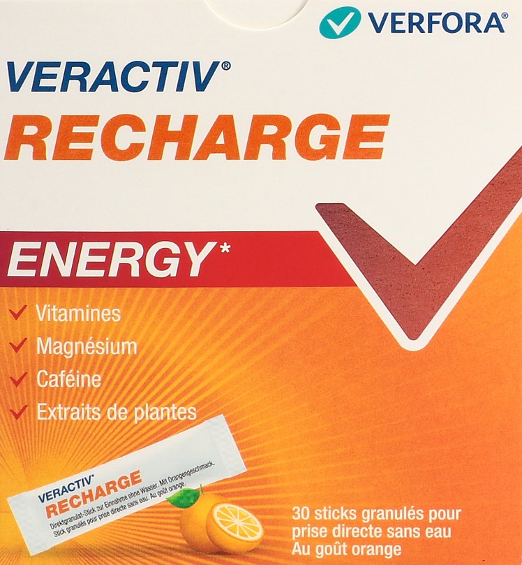 VERACTIV Recharge Direct sticks 30 pce