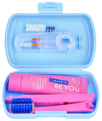 CURAPROX travel set ortho bleu