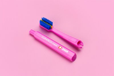 CURAPROX CS 5460 travel set ortho refill rose