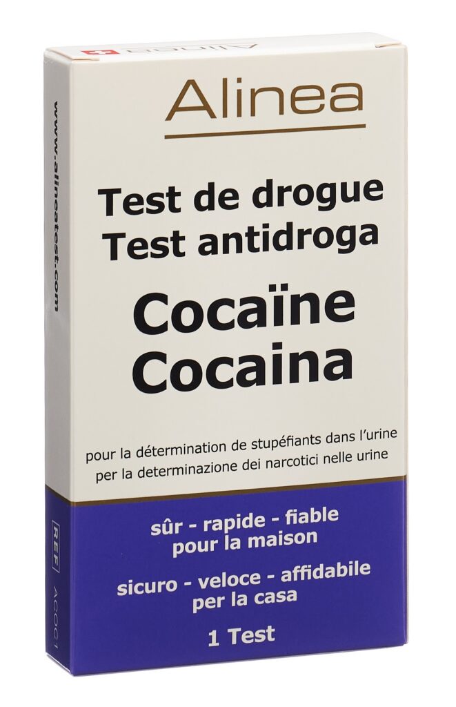ALINEA autotest dépistage drogue cocaïne urine