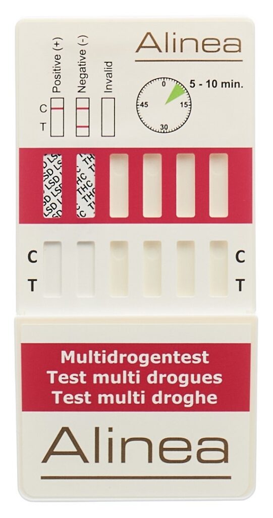ALINEA autotest multi-drogues 8 urine