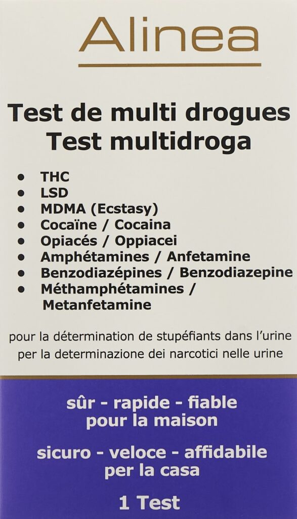 ALINEA autotest multi-drogues 8 urine