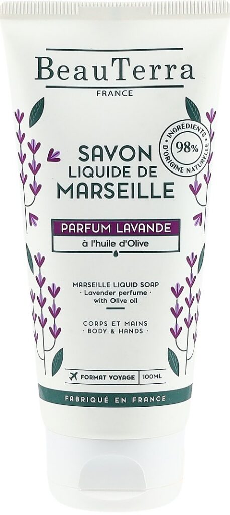 BEAUTERRA savon Marseille liq lavande 100 ml