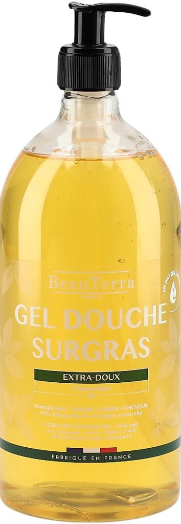BEAUTERRA gel douche surgras hypoallerg 1000 ml