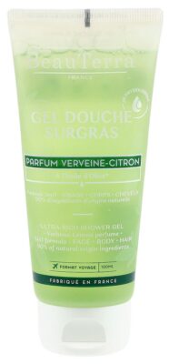 BEAUTERRA gel douche surgras ver cit tb 100 ml