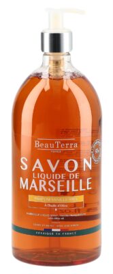 BEAUTERRA savon Marseille liq van miel 1000 ml