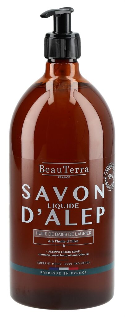 BEAUTERRA savon d'Alep liq fl 1000 ml