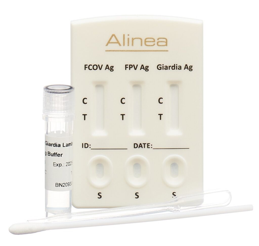 ALINEA test pour animaux à la maison chat combo
