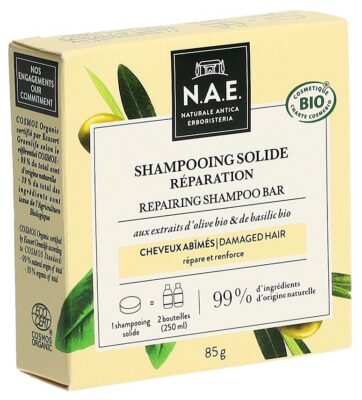N.A.E. Solid Soap shampooing réparateur 85 g