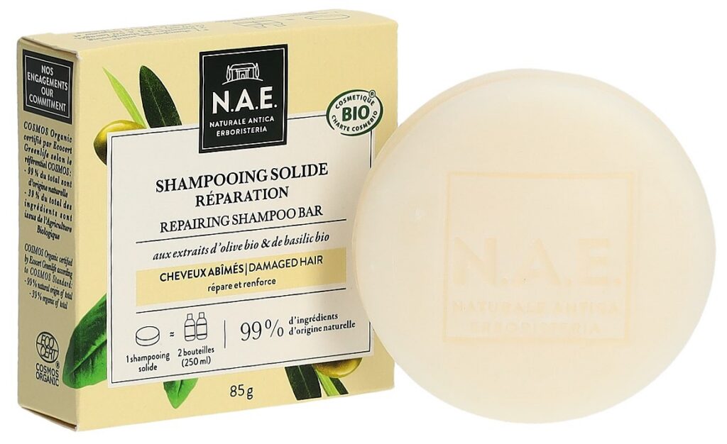 N.A.E. Solid Soap shampooing réparateur 85 g