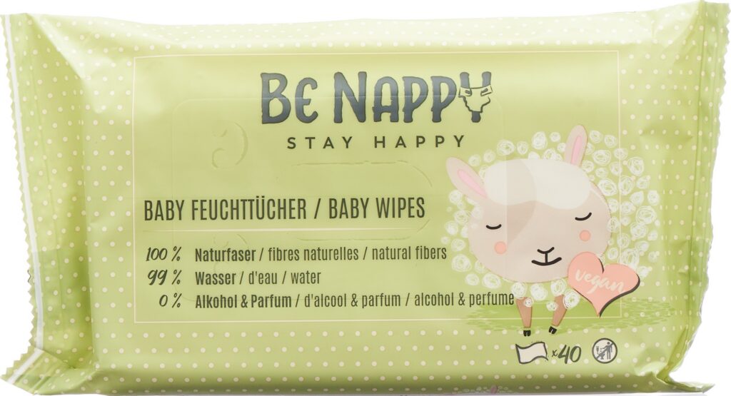 BE NAPPY Lingettes sach 40 pce