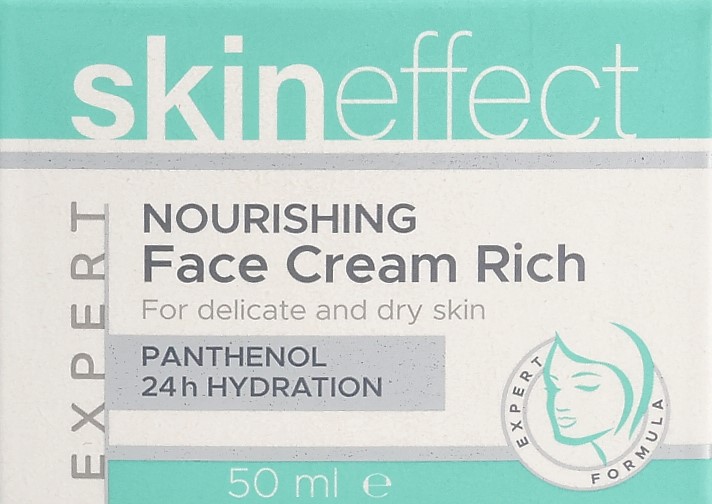SKINEFFECT crème visage nourrissante riche 50 ml