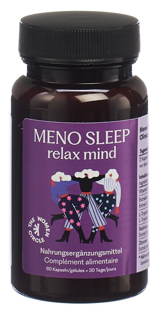 MENO SLEEP relax mind The Women Circle 60 pce