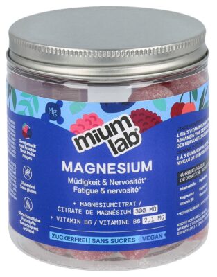 MIUMLAB gummies magnésium bte 42 pce