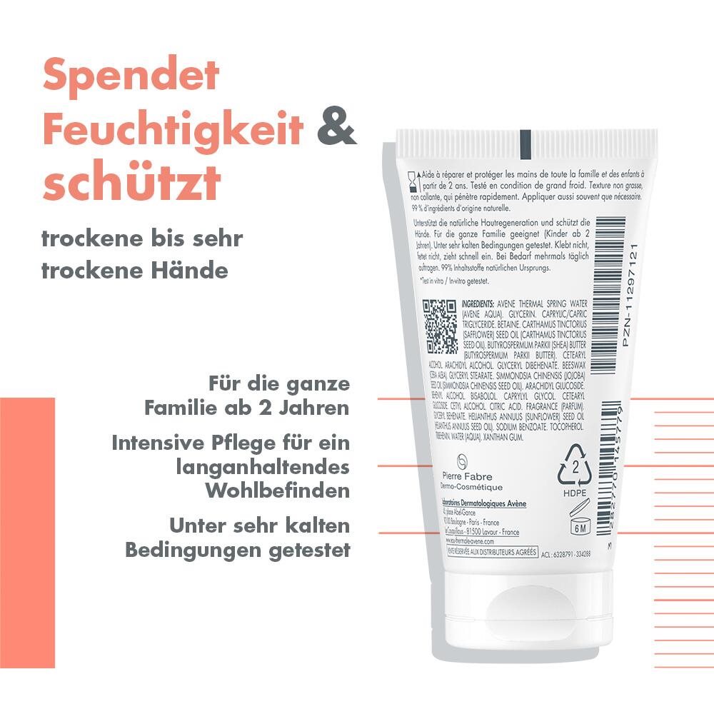 AVENE Cold Cream crème mains concent tb 50 ml