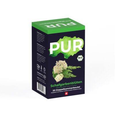 PUR tisane de fleurs d'achilleé sach 20 pce