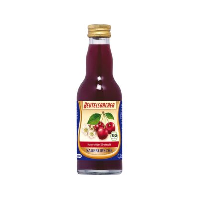 BEUTELSBACHER jus de cerise aigre pur verre 200 ml