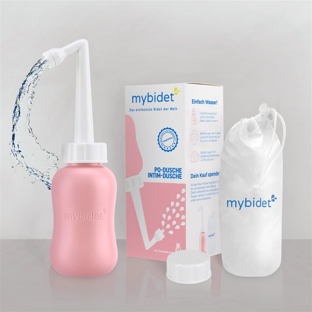 MYBIDET douchette anale et intime 300ml rosé clair