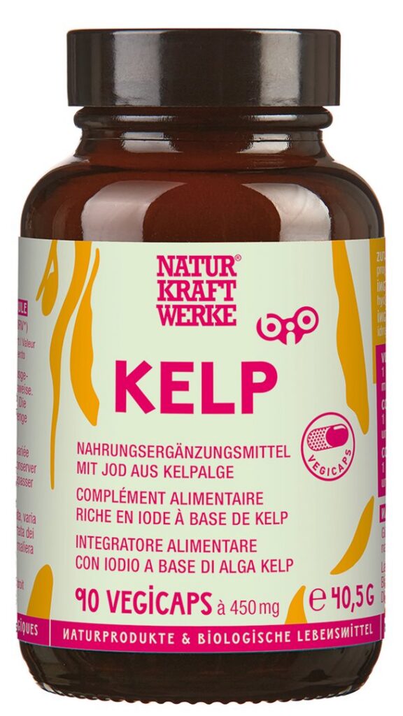 NATURKRAFTWERKE Kelp Vegicaps 450 mg Bio 90 Stk