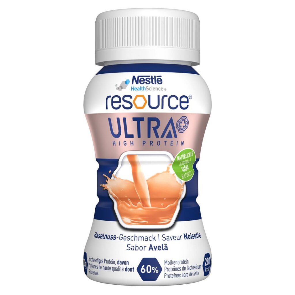 RESOURCE Ultra + noisette 4 fl 125 ml