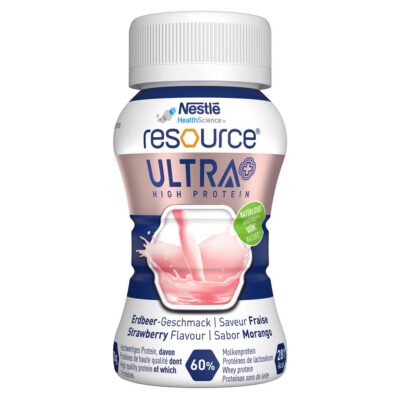 RESOURCE Ultra + fraise 4 fl 125 ml