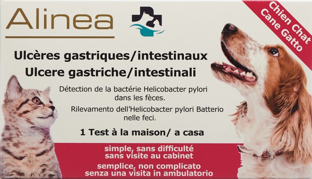 ALINEA test H pylori animaux maison chien et chat