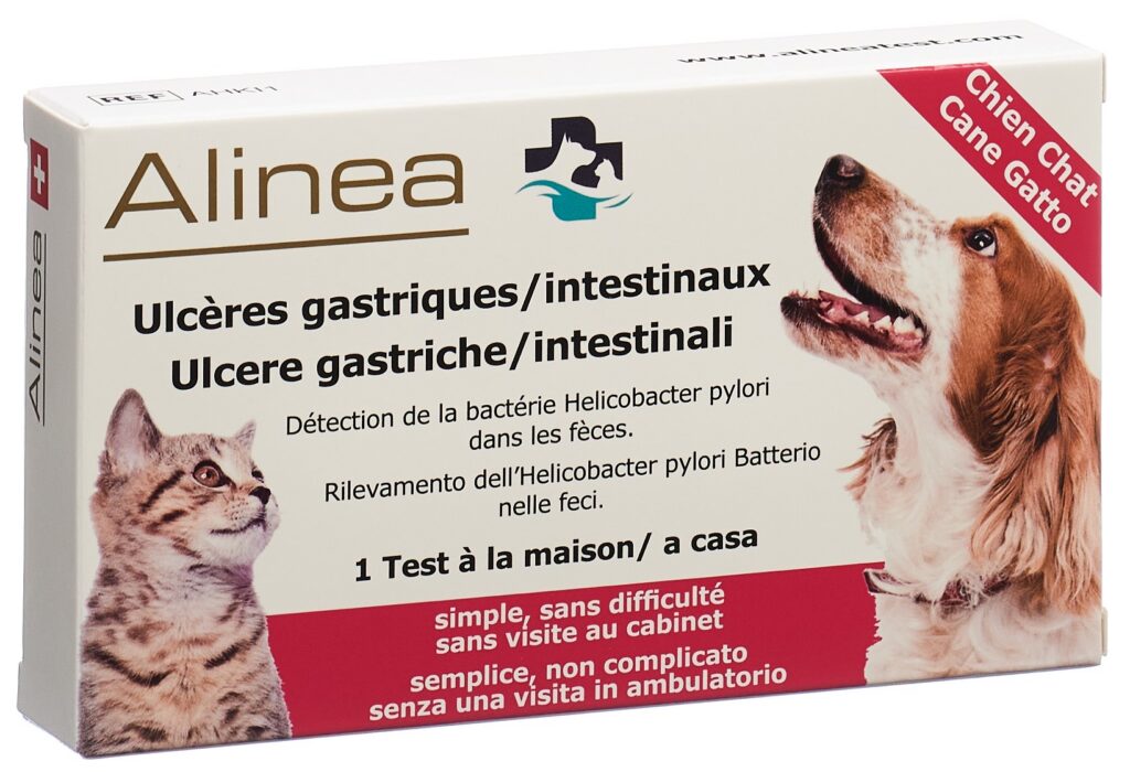 ALINEA test H pylori animaux maison chien et chat