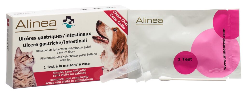 ALINEA test H pylori animaux maison chien et chat