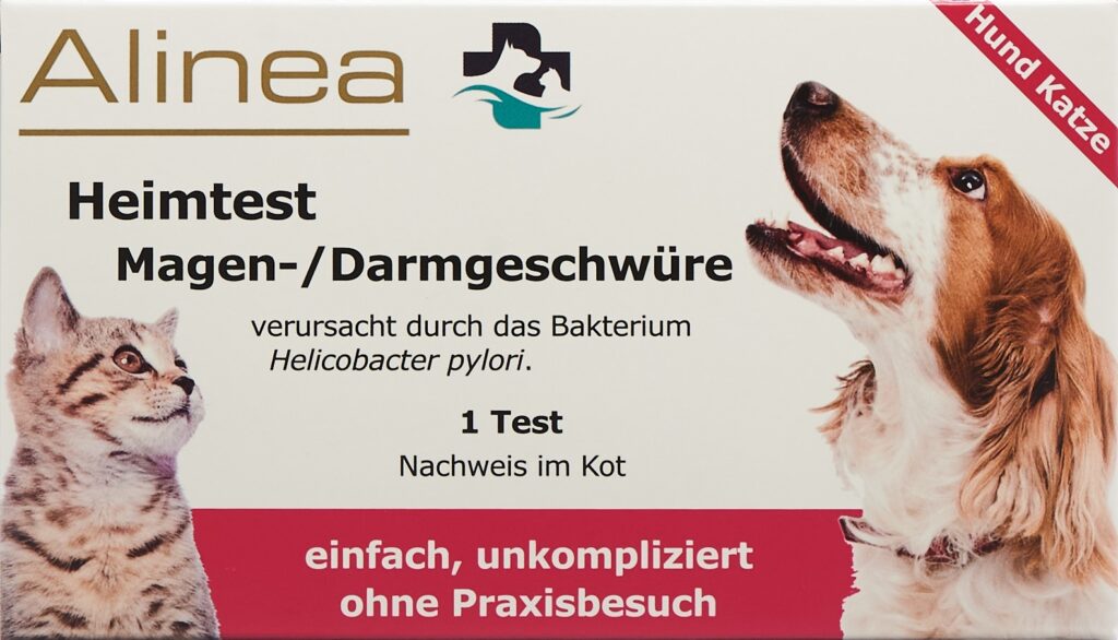 ALINEA test H pylori animaux maison chien et chat